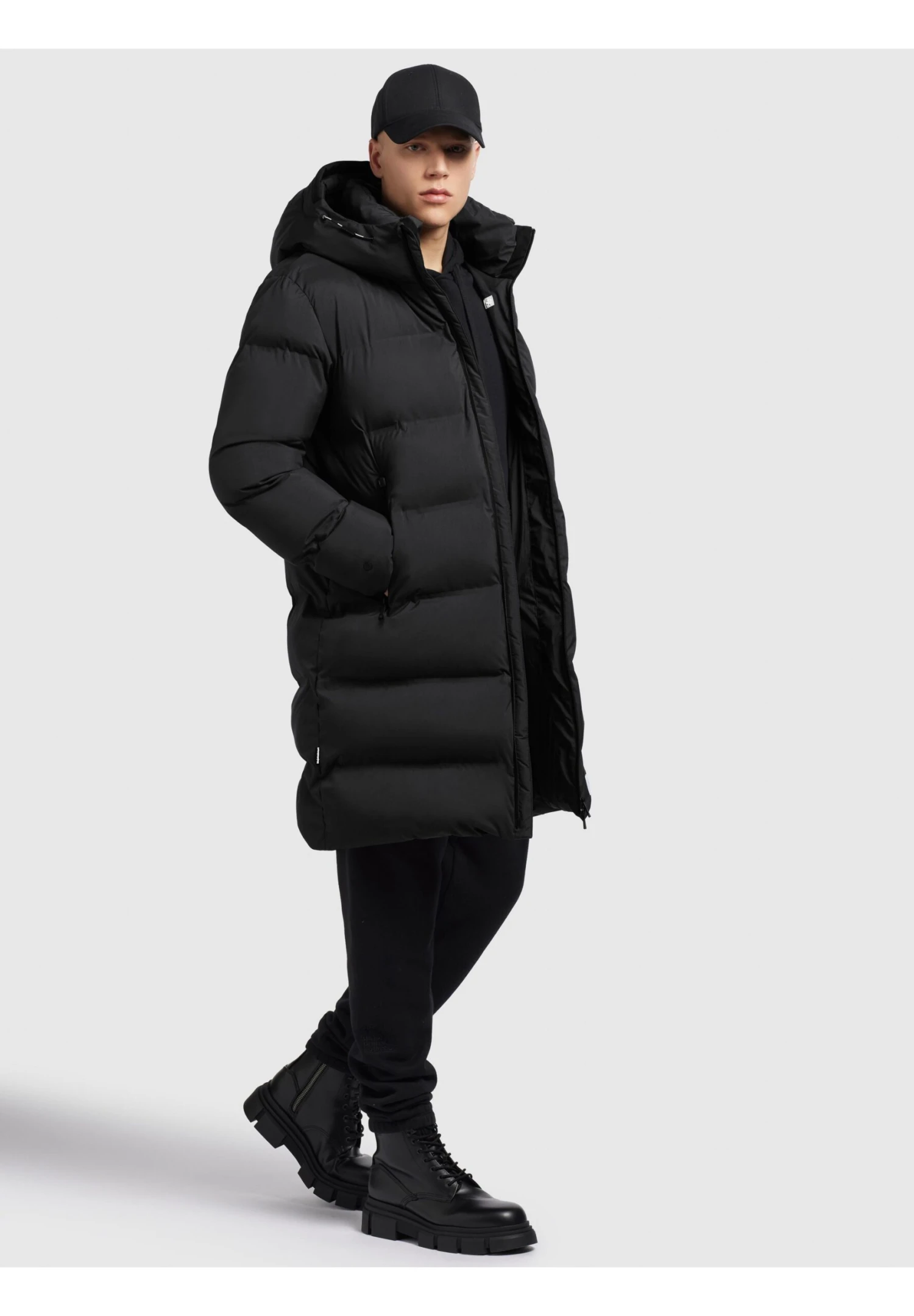 Khujo CaiusCappotto InvernaleSchwarz Uomo Cappotti KH122T0G1-Q11 2 Khujo CaiusCappotto InvernaleSchwarz Uomo Cappotti KH122T0G1-Q11 - immagine 2