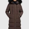 Khujo Degi Cappotto InvernaleDunkelbraun Donna Cappotti KH121U1C2-O11