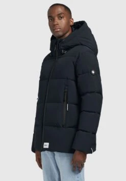 Khujo TurrelGiacca InvernaleDunkelblau Uomo Giacche KH122T0FE-K11 -Vendite Khujo 747a39b91f3147aea36c8fc4fe5fc7ea