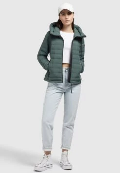 Khujo Lovina MattGiacca Da Mezza StagioneKupfergrün Donna Giacche E Blazer KH121U180-L11 -Vendite Khujo 748eb17f017240beb6025143b9045aad