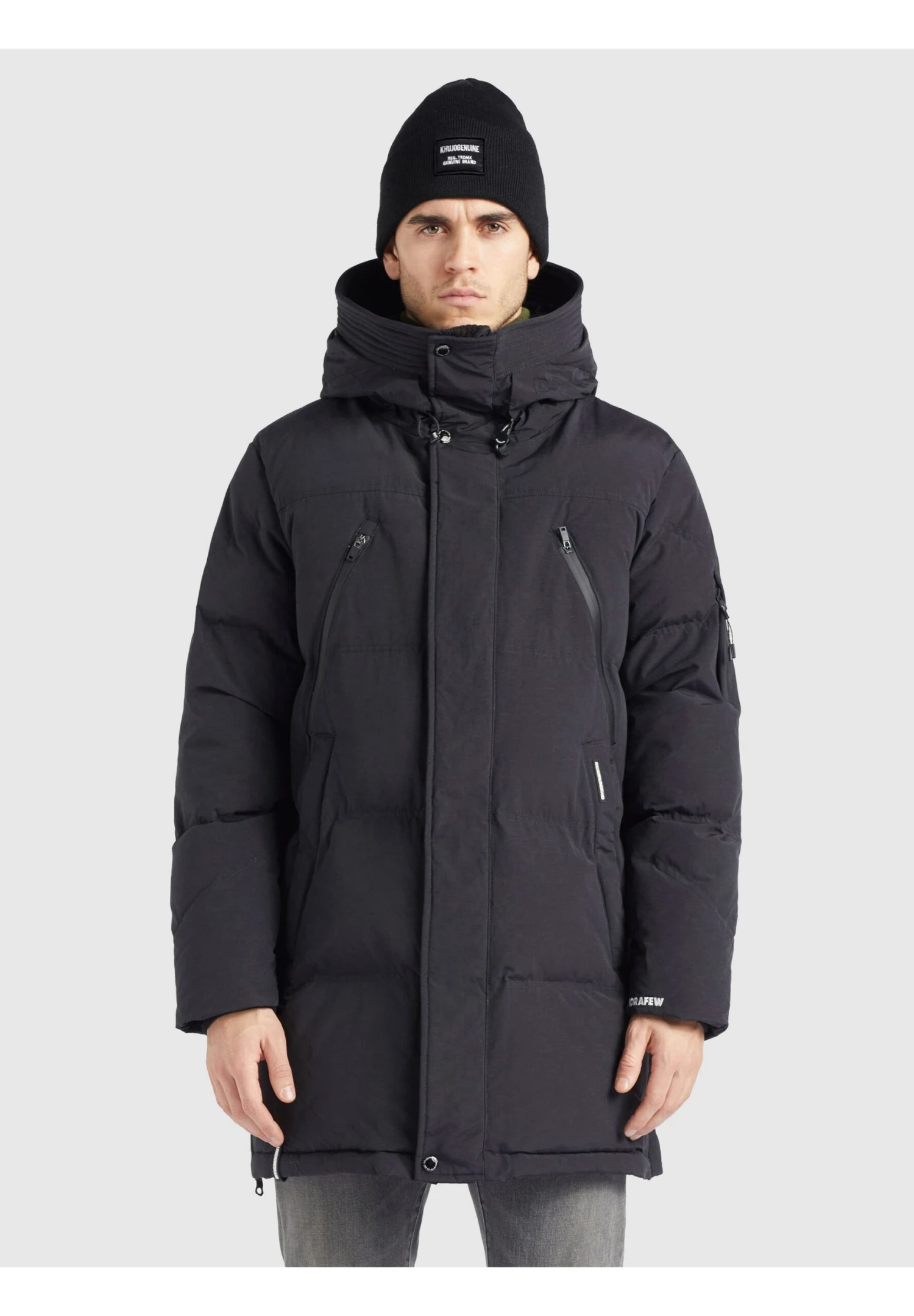 Khujo ZylanCappotto InvernaleSchwarz Uomo Cappotti KH122T0CD-Q11 1 Khujo ZylanCappotto InvernaleSchwarz Uomo Cappotti KH122T0CD-Q11