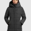 Khujo FloytCappotto InvernaleSchwarz Donna Cappotti KH121U14F-Q11
