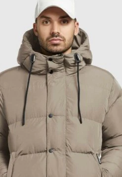 Khujo RafiCappotto InvernaleTaupe Uomo Cappotti KH122T0E2-B11 -Vendite Khujo 761bb1376de54146b6619db4dea9a657