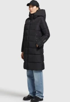 Khujo Jilias 3Cappotto InvernaleSchwarz Donna Cappotti KH121U14E-Q11 -Vendite Khujo 77685f9cae7c41b3a6cb06151c44eab5