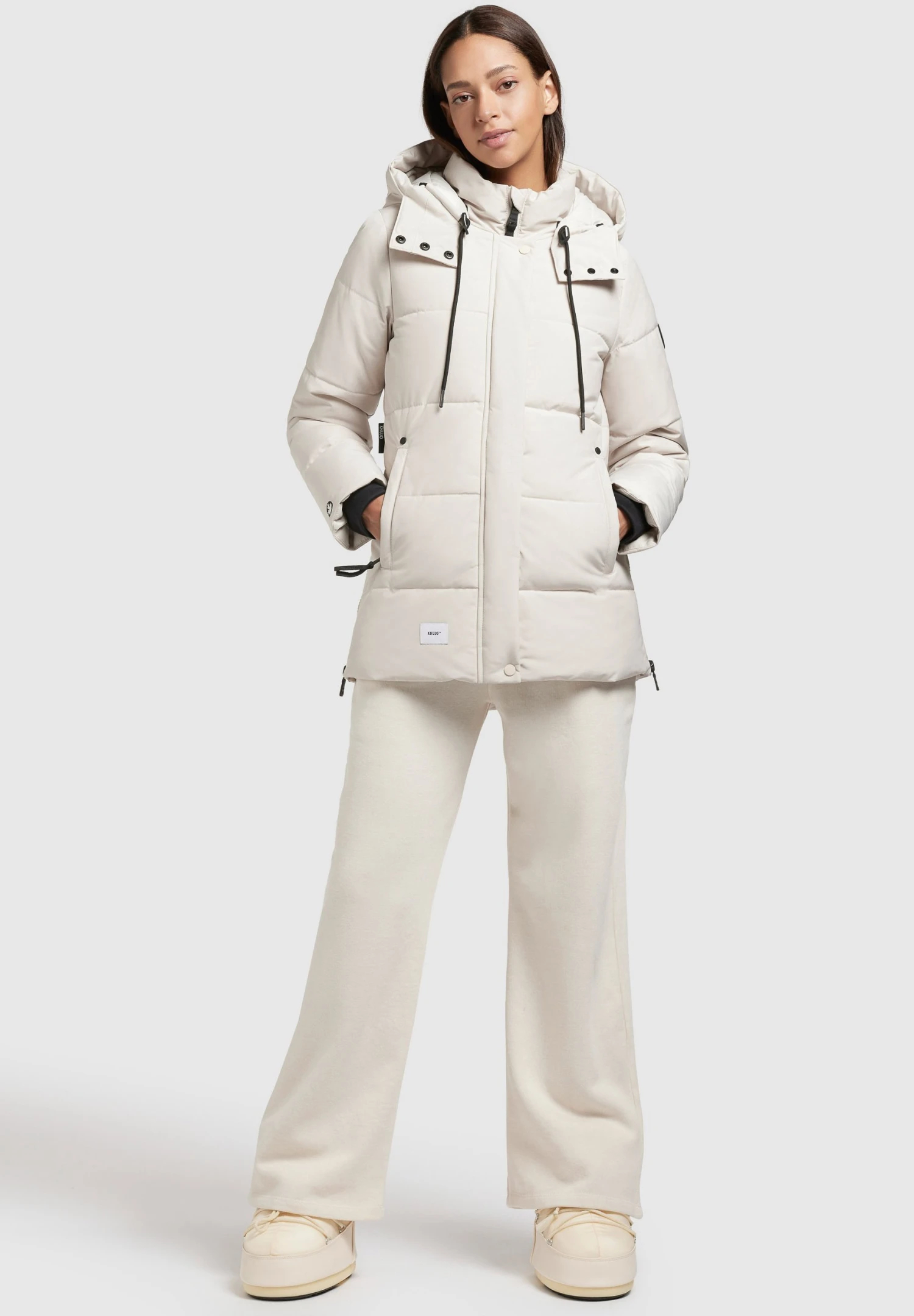 Khujo EuniceCappotto InvernaleWeiß Donna Cappotti KH121U168-A11 2 Khujo EuniceCappotto InvernaleWeiß Donna Cappotti KH121U168-A11 - immagine 2