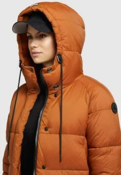 Khujo FraneeCappotto InvernaleOrangebraun Donna Cappotti KH121U16A-H11 -Vendite Khujo 7869748a081d448d8355c78e3abbff51