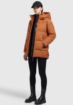Khujo Soraya MattCappotto InvernaleOrangebraun Donna Cappotti KH121U1BN-H11 -Vendite Khujo 78c6c3b8af4d49a1bc6caf2e3750e46c