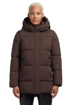 Khujo Soraya MattCappotto InvernaleDunkelbraun Donna Cappotti KH121U1BN-O11 -Vendite Khujo 78cd740f31194c05ab432ae4dcb79541