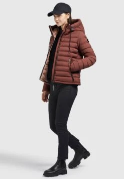 Khujo Lovina3 MattGiacca InvernaleDunkelrot Donna Giacche E Blazer KH121U19H-G11 -Vendite Khujo 78dd174c24f64af1923db42c73d4f7ae