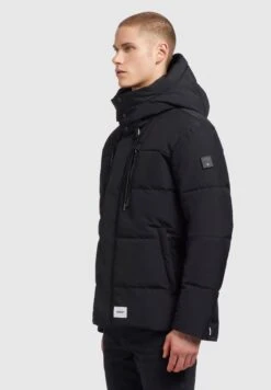 Khujo KircGiacca InvernaleSchwarz Uomo Giacche KH122T0FW-Q11 -Vendite Khujo 7912be337d7e4407a2899f92317db3f4