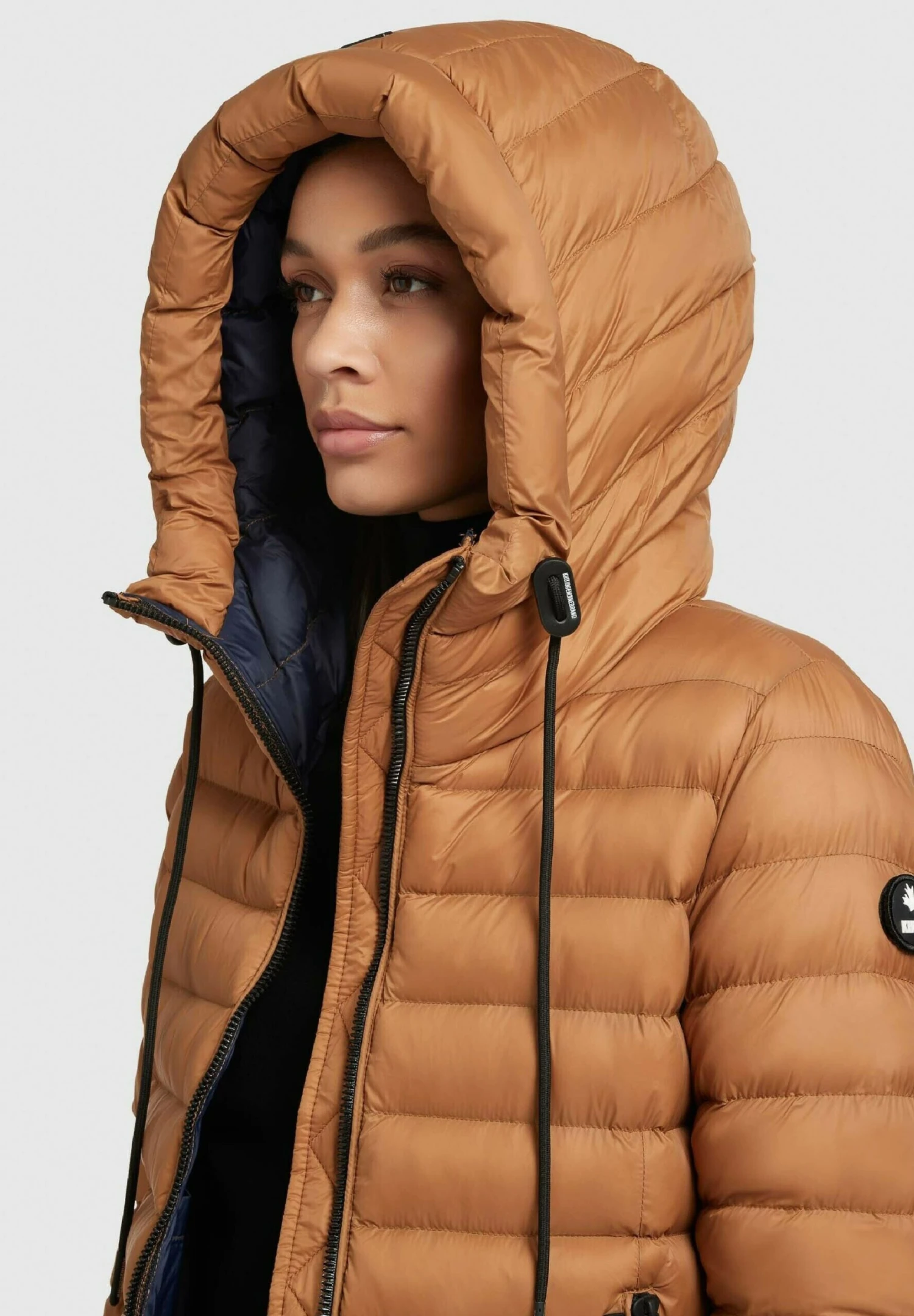 Khujo Lovina ShineGiacca InvernaleOrangebraun Donna Giacche E Blazer KH121U13W-H11 4 Khujo Lovina ShineGiacca InvernaleOrangebraun Donna Giacche E Blazer KH121U13W-H11 - immagine 4