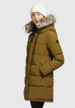 Khujo Tilda Cappotto InvernaleOliv Donna Cappotti KH121U1BH-N11 -Vendite Khujo 7d011bb36120475fa93d0f571eb47a70
