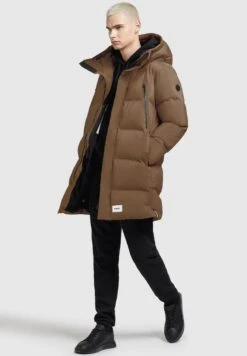 Khujo ClideCappotto InvernaleHellbraun Uomo Cappotti KH122T0FC-O11 -Vendite Khujo 7d110746b81842688130b9503198de46