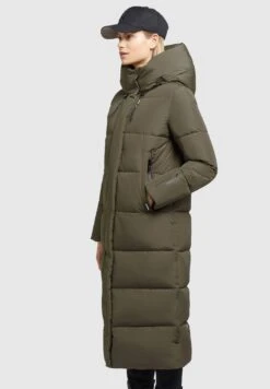Khujo Soulani2Cappotto InvernaleKhaki Grün Donna Cappotti KH121U14C-N11 -Vendite Khujo 7e8929193a014aaa86bd3ae290af9392