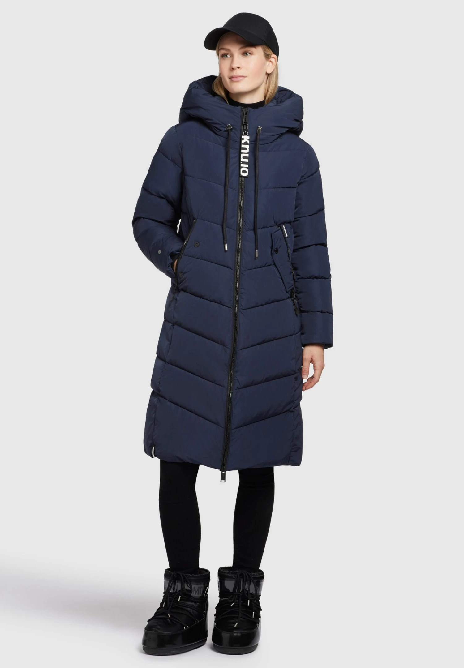 Khujo KlaydCappotto InvernaleDunkelblau Donna Cappotti KH121U14O-K11 2 Khujo KlaydCappotto InvernaleDunkelblau Donna Cappotti KH121U14O-K11 - immagine 2