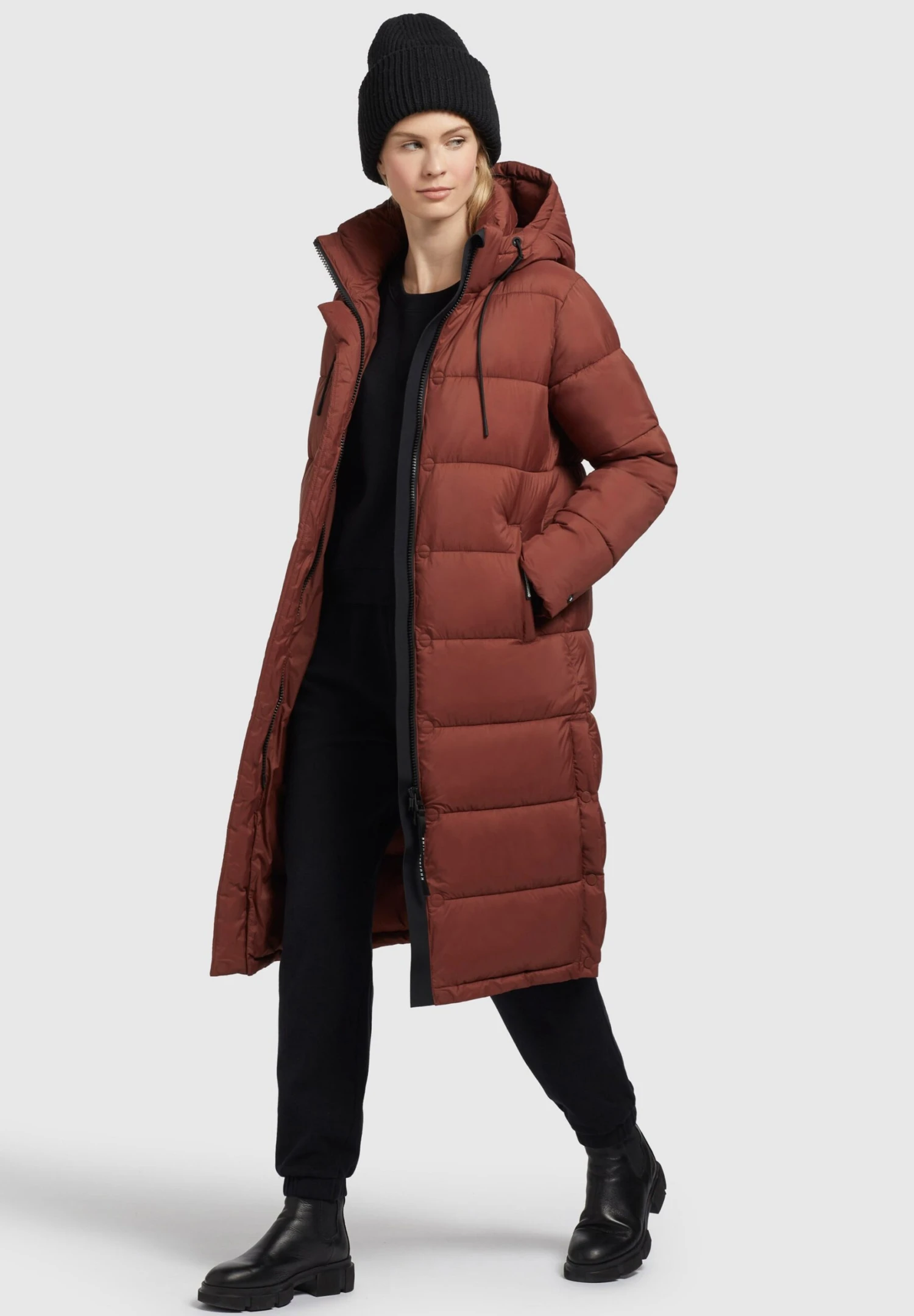 Khujo Julina2 MattCappotto InvernaleRotbraun Donna Cappotti KH121U1AF-O12 2 Khujo Julina2 MattCappotto InvernaleRotbraun Donna Cappotti KH121U1AF-O12 - immagine 2