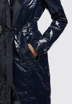 Khujo AleciaTrenchDunkelblau Donna Cappotti KH121U18A-K11 -Vendite Khujo 7ffe022a33814712a470f362ecf5bf34