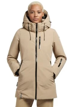 Khujo FranCappotto InvernaleBeige Donna Cappotti KH121U1CY-B11 -Vendite Khujo 80ae5c5812024c78af93ec63416019a0