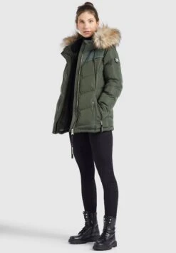 Khujo Winsen6 - Giacca Invernale - Dunkeloliv -Vendite Khujo 80d05abad71c4e009e91a58688949f9f
