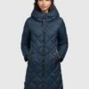 Khujo ZaritaCappotto InvernaleDunkelblau Donna Cappotti KH121U1B4-K11