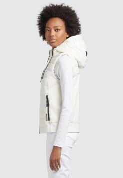 Khujo Fabia Shiny - Smanicato - Weiß -Vendite Khujo 83f7206c9eea43968e16a2f4cde48cbb