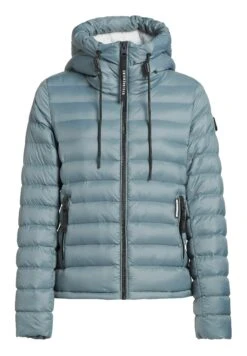 Khujo Lovina2 ShineGiacca InvernaleBlaugrau Donna Giacche E Blazer KH121U11Q-K11 -Vendite Khujo 84945f19ba764900bc862d45a9952d54