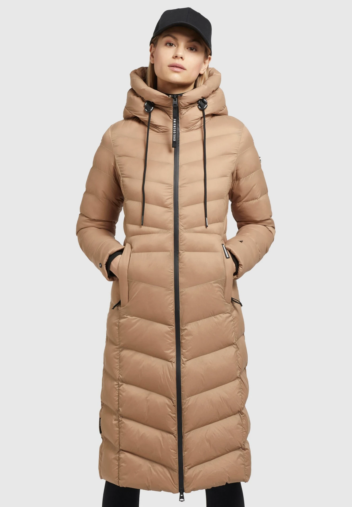 Khujo Ingram SoftCappotto InvernaleDunkelbeige Donna Cappotti KH121U13R-B11 1 Khujo Ingram SoftCappotto InvernaleDunkelbeige Donna Cappotti KH121U13R-B11
