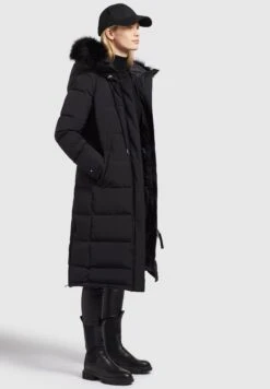 Khujo TaniCappotto InvernaleSchwarz Donna Cappotti KH121U1BC-Q11 -Vendite Khujo 85c5671438fe4218a8ceaad5aa499c83