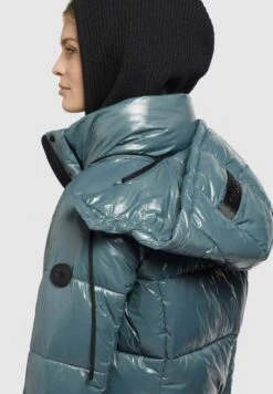 Khujo ShaneCappotto InvernaleGraublau Donna Cappotti KH121U1CC-C11 -Vendite Khujo 863faac8403a47caa1471a2ce14333a7