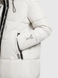 Khujo Soulani2Cappotto InvernaleWeiß Donna Cappotti KH121U14C-A11 -Vendite Khujo 8649b86c7ec8472dbd7bc8c8619c2dfd