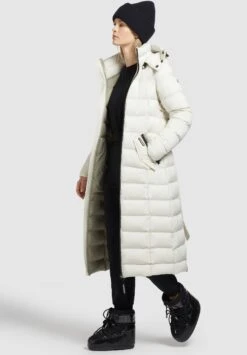 Khujo OlallaCappotto InvernaleWeiß Donna Cappotti KH121U14J-A11 -Vendite Khujo 868390601a204ecea1f7dd6889457a37