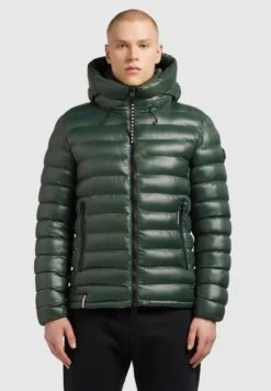 Khujo Tidom ShinyGiacca InvernaleDunkelgrün Uomo Giacche KH122T0G7-M11