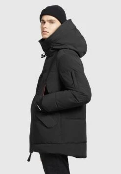 Khujo FankGiacca InvernaleSchwarz Uomo Giacche KH122T0E7-Q11 -Vendite Khujo 88f7c707e0dd4516bb0cb3a7ecea51f5