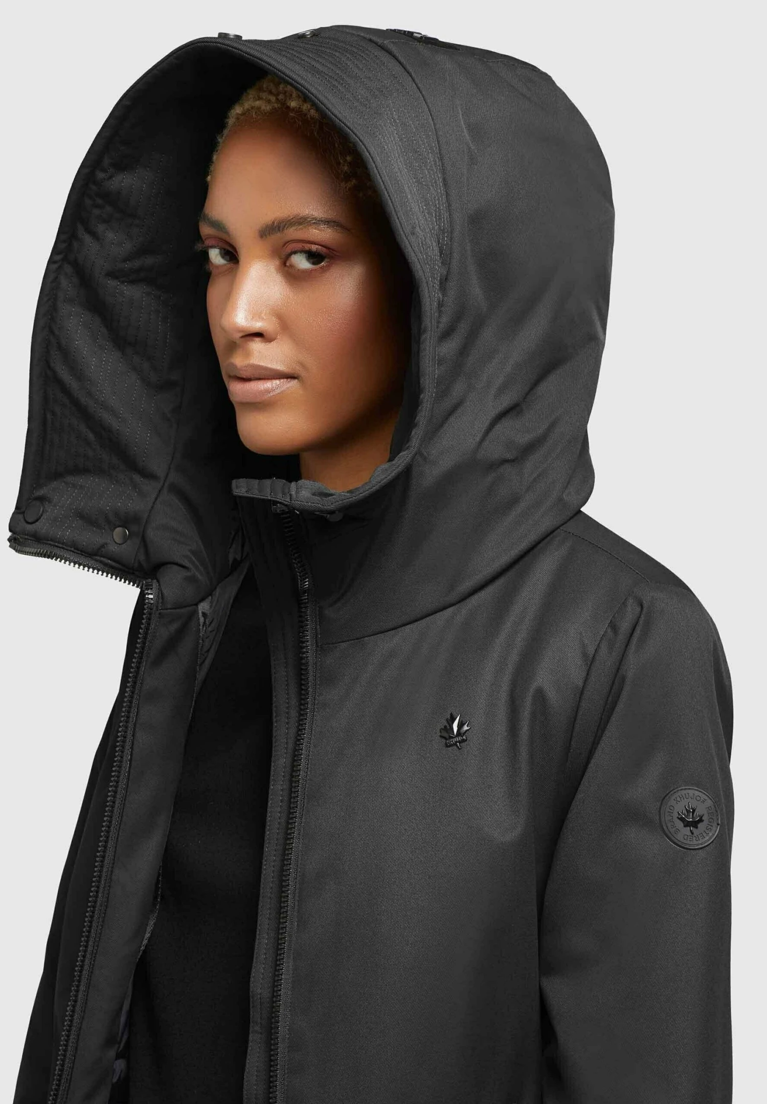 Khujo LisadCappotto InvernaleSchwarz Donna Cappotti KH121U16E-Q11 4 Khujo LisadCappotto InvernaleSchwarz Donna Cappotti KH121U16E-Q11 - immagine 4