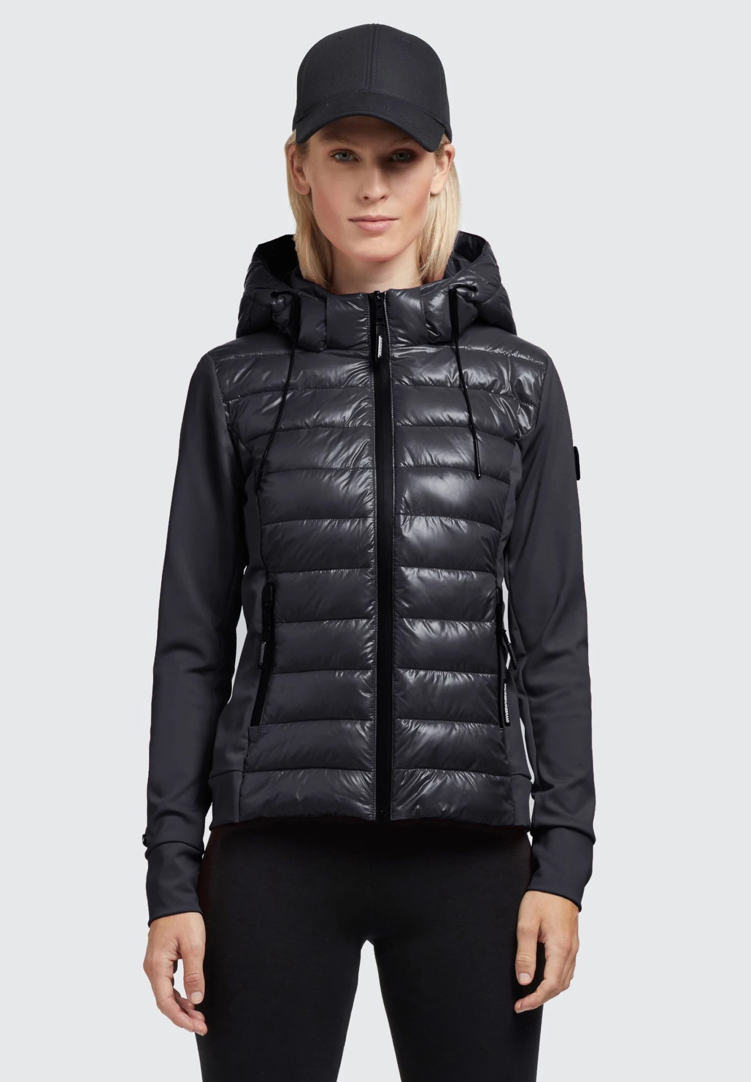 Khujo Ghita Shiny - Giacca Da Mezza Stagione - Schwarz 1 Khujo Ghita Shiny - Giacca Da Mezza Stagione - Schwarz