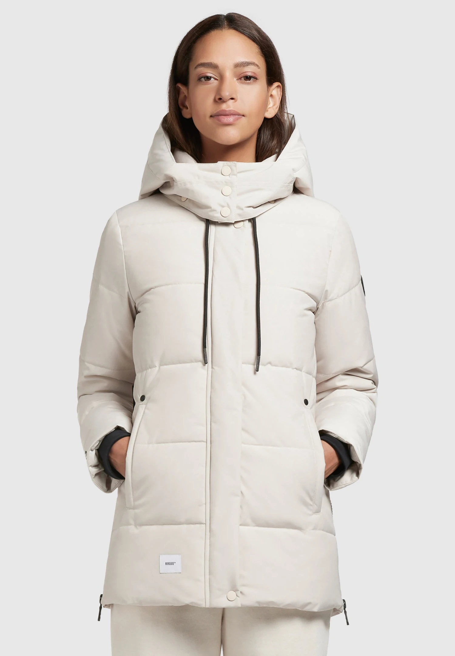 Khujo EuniceCappotto InvernaleWeiß Donna Cappotti KH121U168-A11 1 Khujo EuniceCappotto InvernaleWeiß Donna Cappotti KH121U168-A11