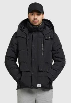 Khujo ShinzoGiacca InvernaleSchwarz Uomo Giacche KH122T0DR-Q11