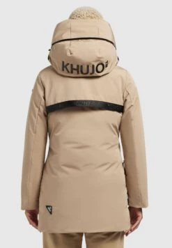 Khujo FranCappotto InvernaleBeige Donna Cappotti KH121U1CY-B11 -Vendite Khujo 8bfb7ad2cfc442699414a175b3d3be06