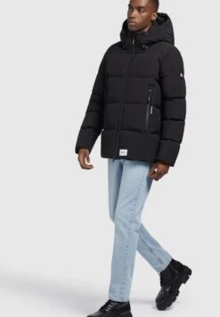 Khujo TurrelGiacca InvernaleSchwarz Uomo Giacche KH122T0FE-Q11 -Vendite Khujo 8e78dd9ef4644dee8e896ad23e447542