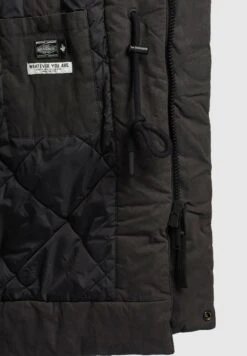 Khujo HolderCappotto InvernaleDunkelgrau Uomo Cappotti KH122T0DB-C11 -Vendite Khujo 8ea49543a77f4585b13b75f8e51f443c