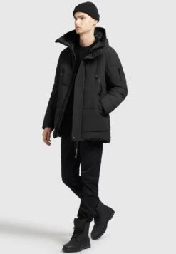Khujo FankGiacca InvernaleSchwarz Uomo Giacche KH122T0E7-Q11 -Vendite Khujo 8f53c0f2c8454f04bffdf3717f18a7ba