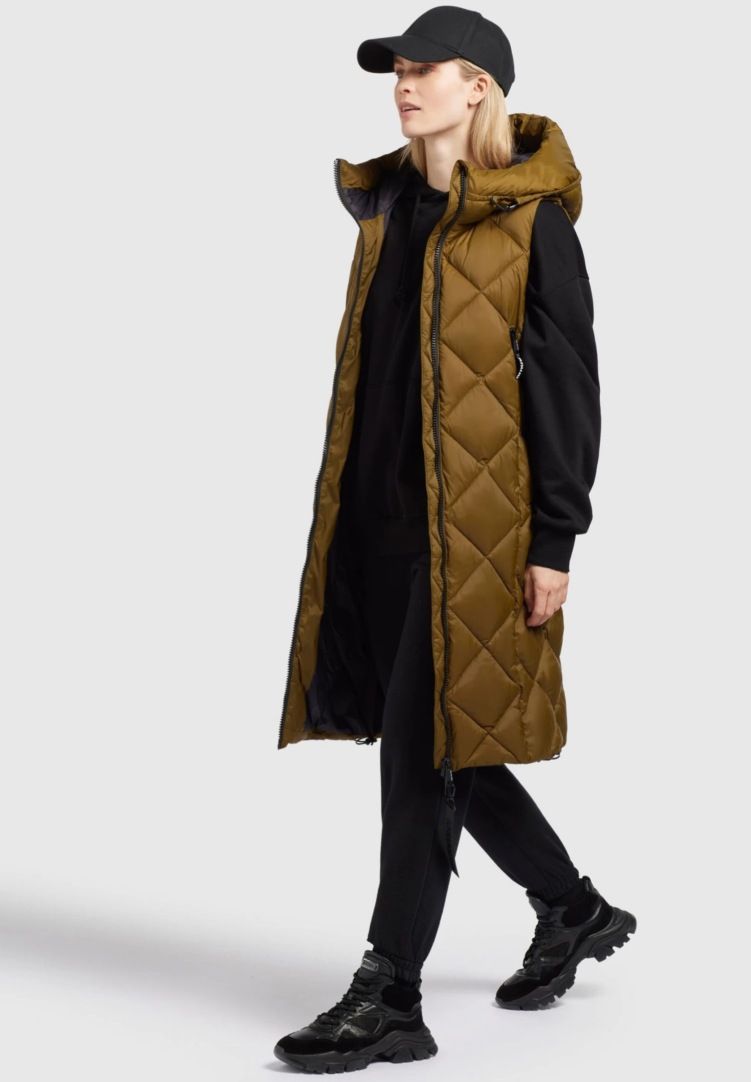 Khujo DilaSmanicatoOliv Donna Giacche E Blazer KH121U1AN-N11 2 Khujo DilaSmanicatoOliv Donna Giacche E Blazer KH121U1AN-N11 - immagine 2