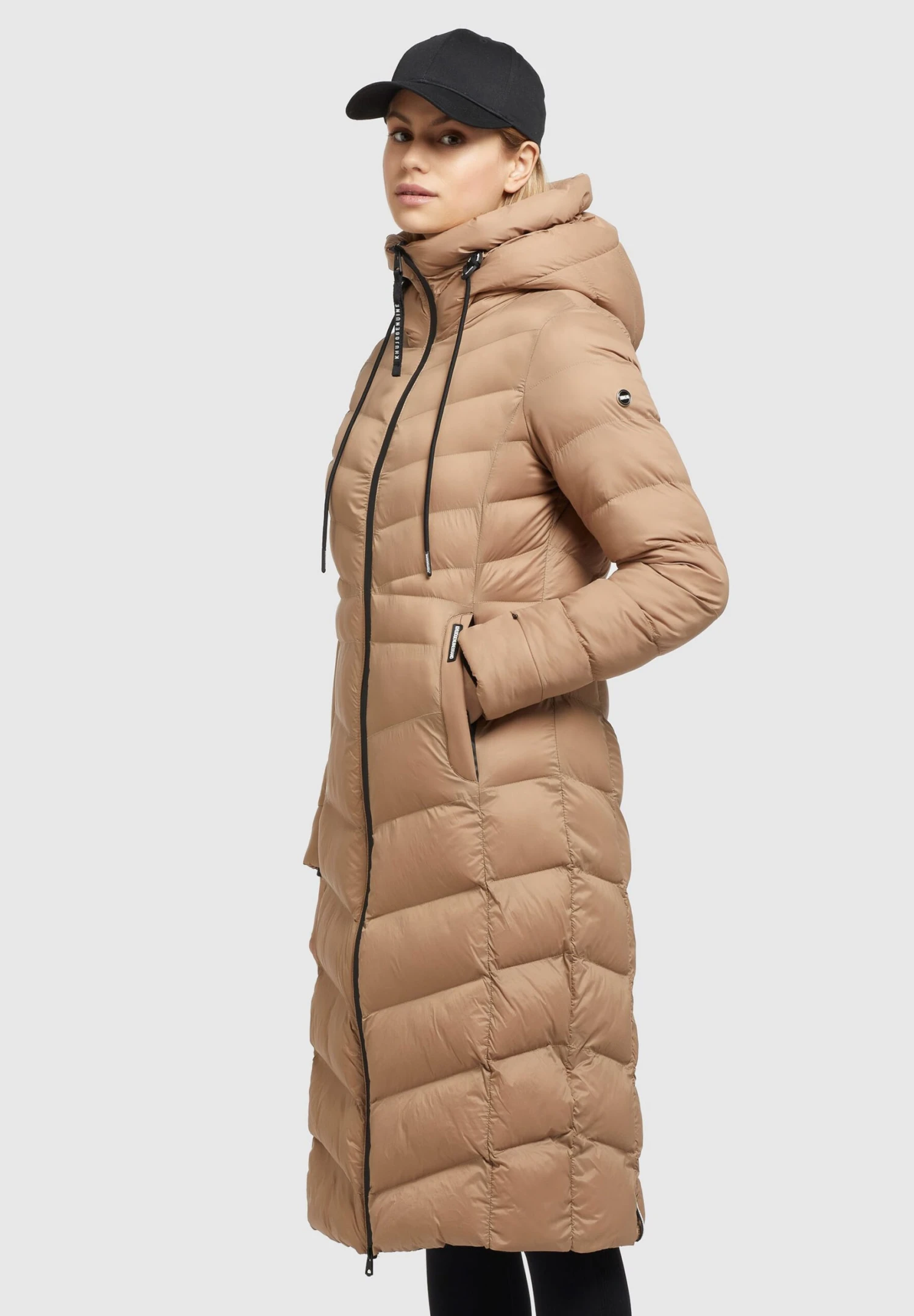 Khujo Ingram SoftCappotto InvernaleDunkelbeige Donna Cappotti KH121U13R-B11 4 Khujo Ingram SoftCappotto InvernaleDunkelbeige Donna Cappotti KH121U13R-B11 - immagine 4