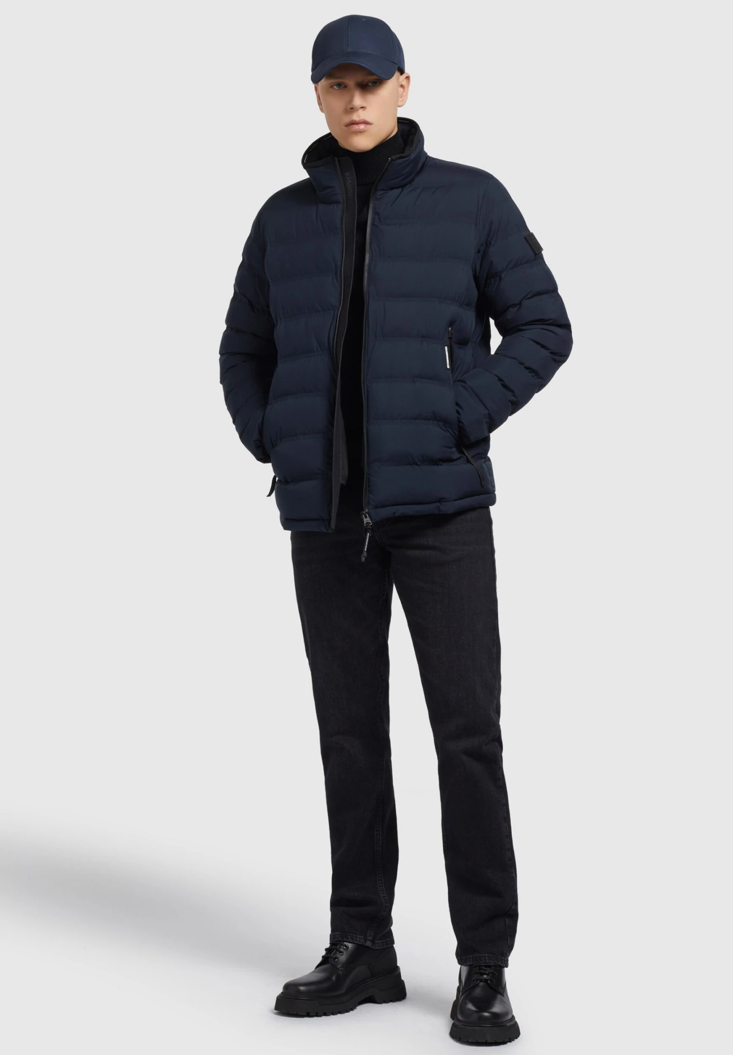 Khujo Jacke Hagen Matt - Giacca Invernale - Dunkelblau 2 Khujo Jacke Hagen Matt - Giacca Invernale - Dunkelblau - immagine 2