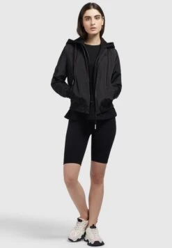 Khujo PerseeGiacca Da Mezza StagioneSchwarz Donna Giacche E Blazer KH121U18Z-Q11 -Vendite Khujo 92a5fa95583a48fa8d9cd465b209b3c4