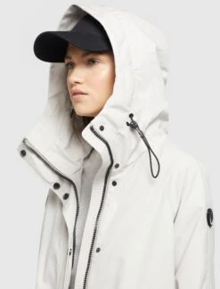 Khujo MarniaParkaHellgrau Donna Cappotti KH121U135-C11 -Vendite Khujo 92e323ebaddf46f1b9b6899260ff2a8c