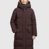 Khujo DakotaCappotto InvernaleWeinrot Donna Cappotti KH121U14S-G11