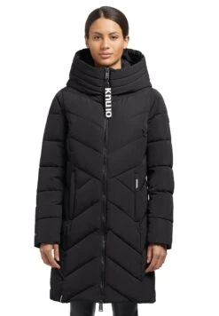 Khujo ForminCappotto InvernaleSchwarz Donna Cappotti KH121U19K-Q11 -Vendite Khujo 93026f349ee94566a5efc136023c2ca3