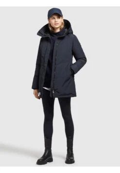 Khujo KandaCappotto InvernaleDunkelblau Donna Cappotti KH121U15Z-K11 -Vendite Khujo 933a859aa4a64fa58450ca2f95a07926