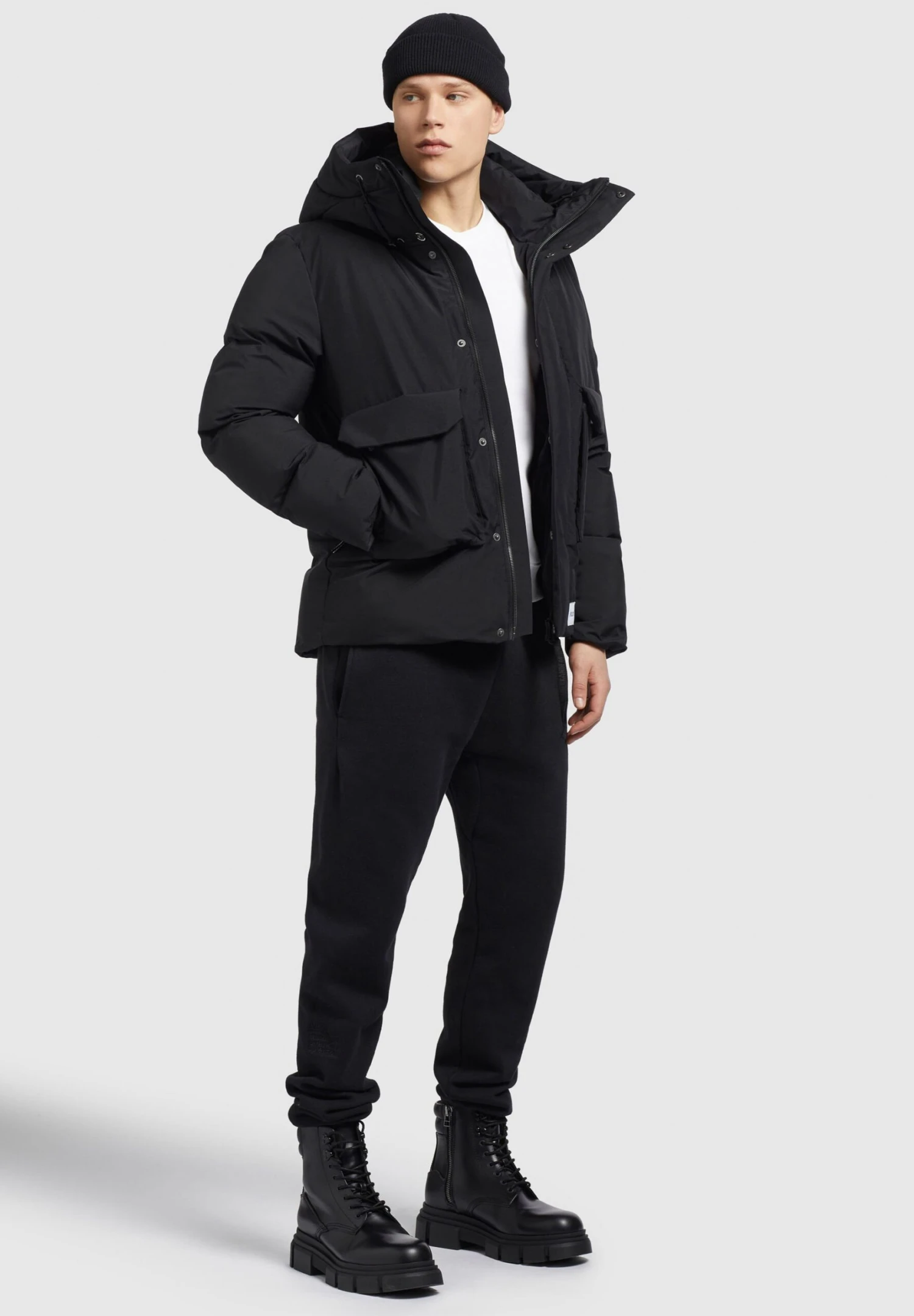 Khujo HintoGiacca InvernaleSchwarz Uomo Giacche KH122T0G0-Q11 6 Khujo HintoGiacca InvernaleSchwarz Uomo Giacche KH122T0G0-Q11 - immagine 6